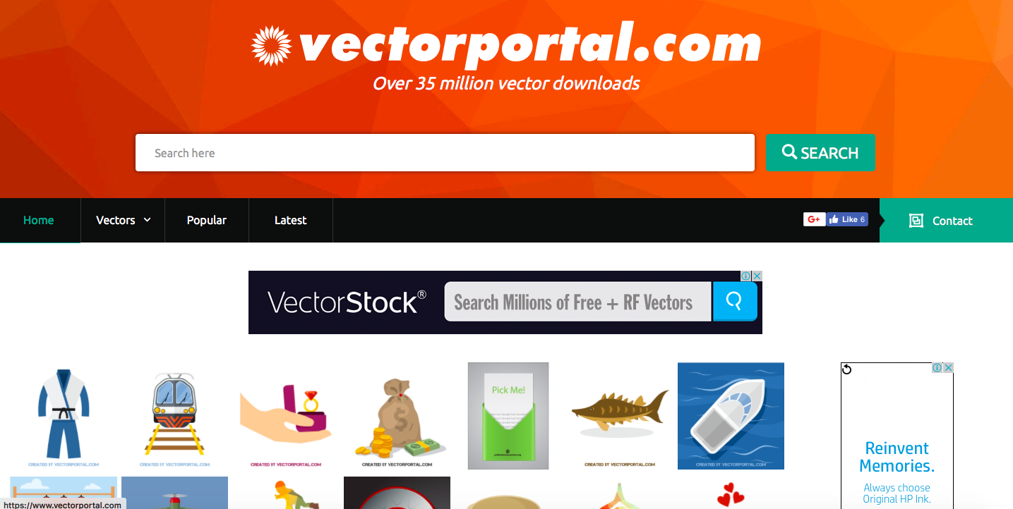 Stock Vector Sites