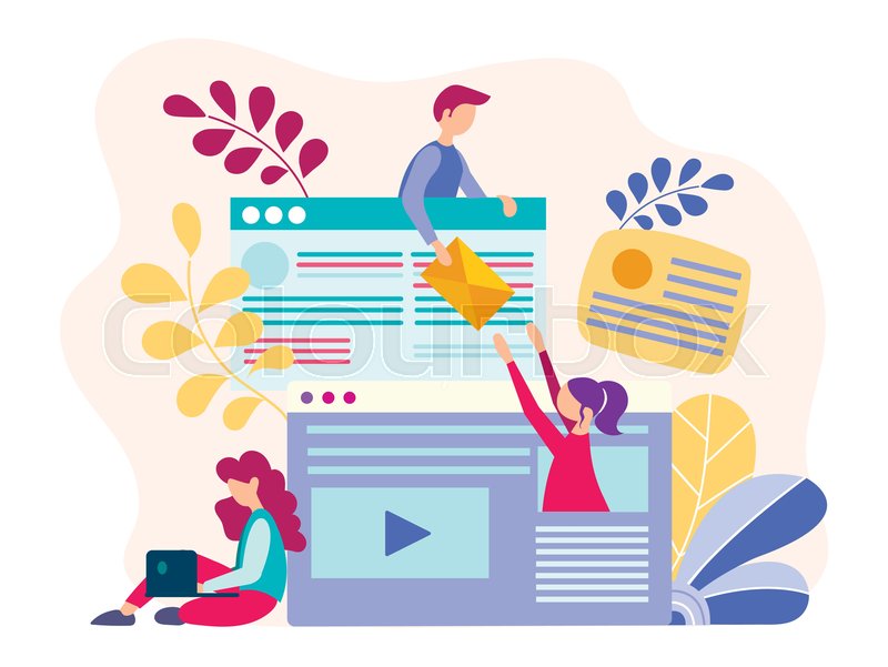 800x601 Construction Sites, Optimization, Web Stock Vector Colourbox