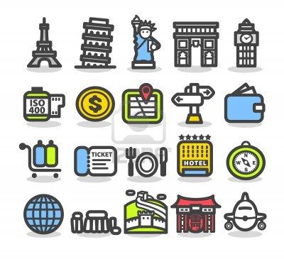 400x372 Stock Vector Design Sites Worth Browsing Travel Icon, Business