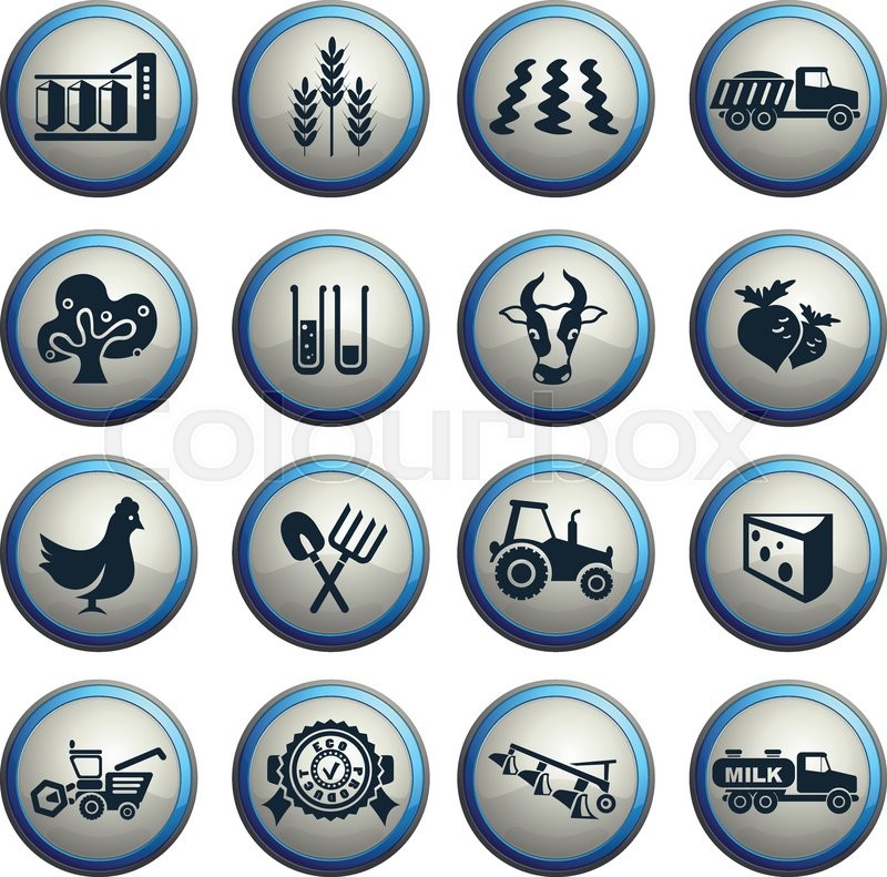 800x791 Agricultural Icon For Web Sites And Stock Vector Colourbox