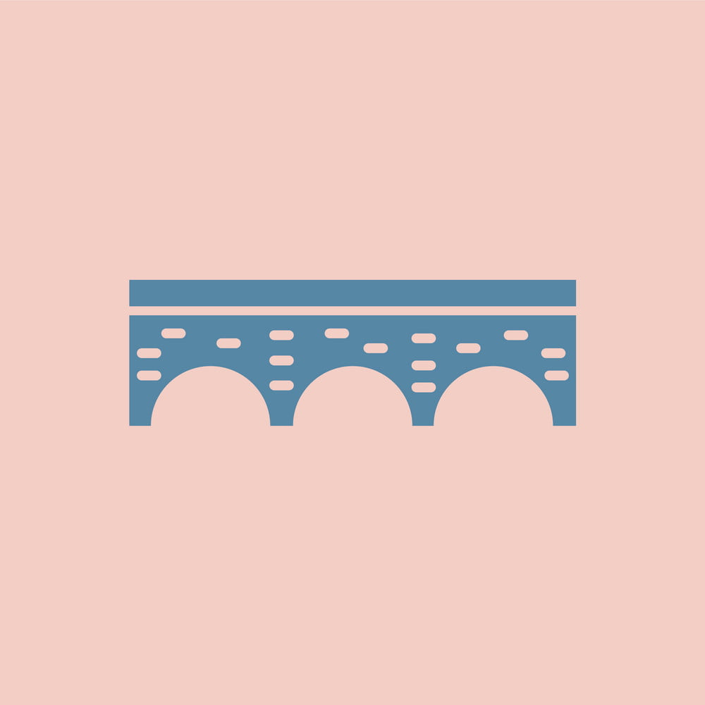 1000x1000 Ancient Stone Arch Bridge Vector Free Graphics Uihere