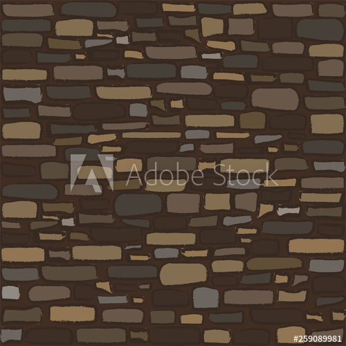 500x500 Old Rock Stone Texture, Vector Illustration
