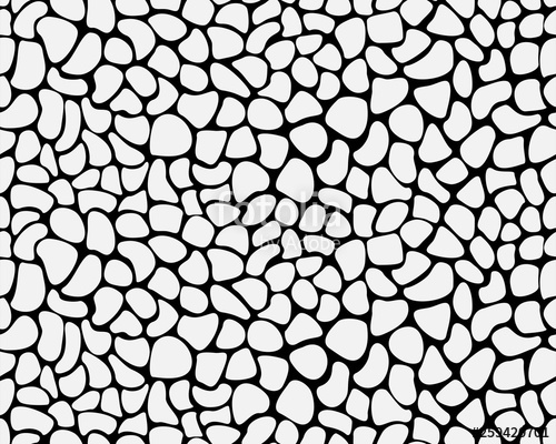 500x400 Seamless Abstract Irregular Cobblestone Pattern Vector Leather