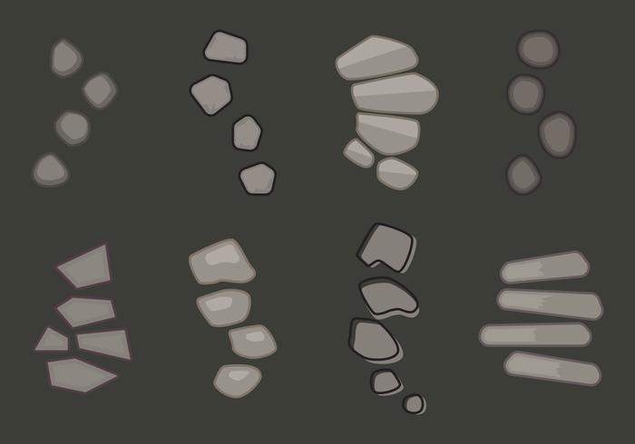 700x490 Free Stone Path Vector Illustration