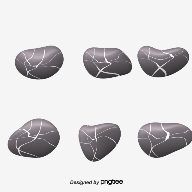 640x640 Pebble Stone Design Vector Material, Stone Vector, Cobblestone