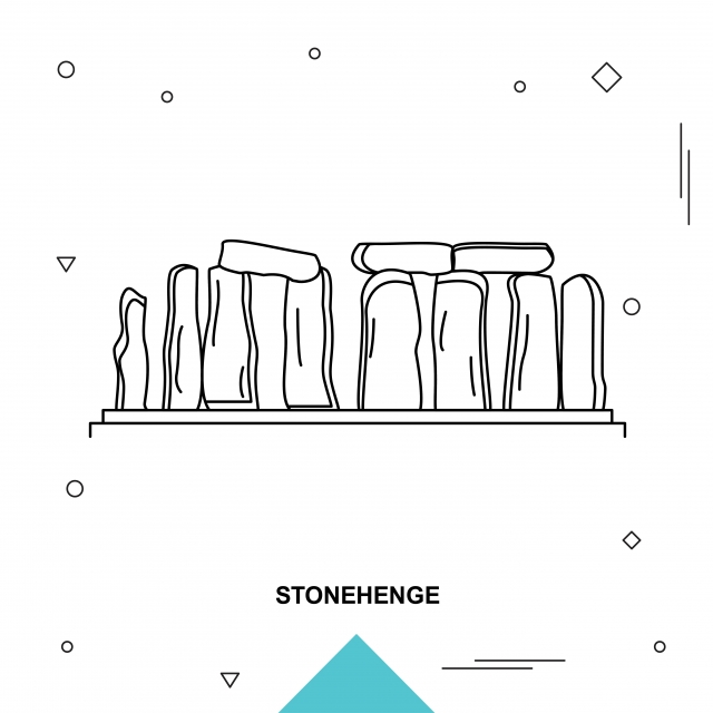 640x640 Stonehenge, Ancient, Architecture, Background Png And Vector