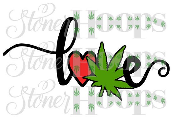 570x391 Weed Stoner Love Pot Leaf Ganja Stoner Etsy