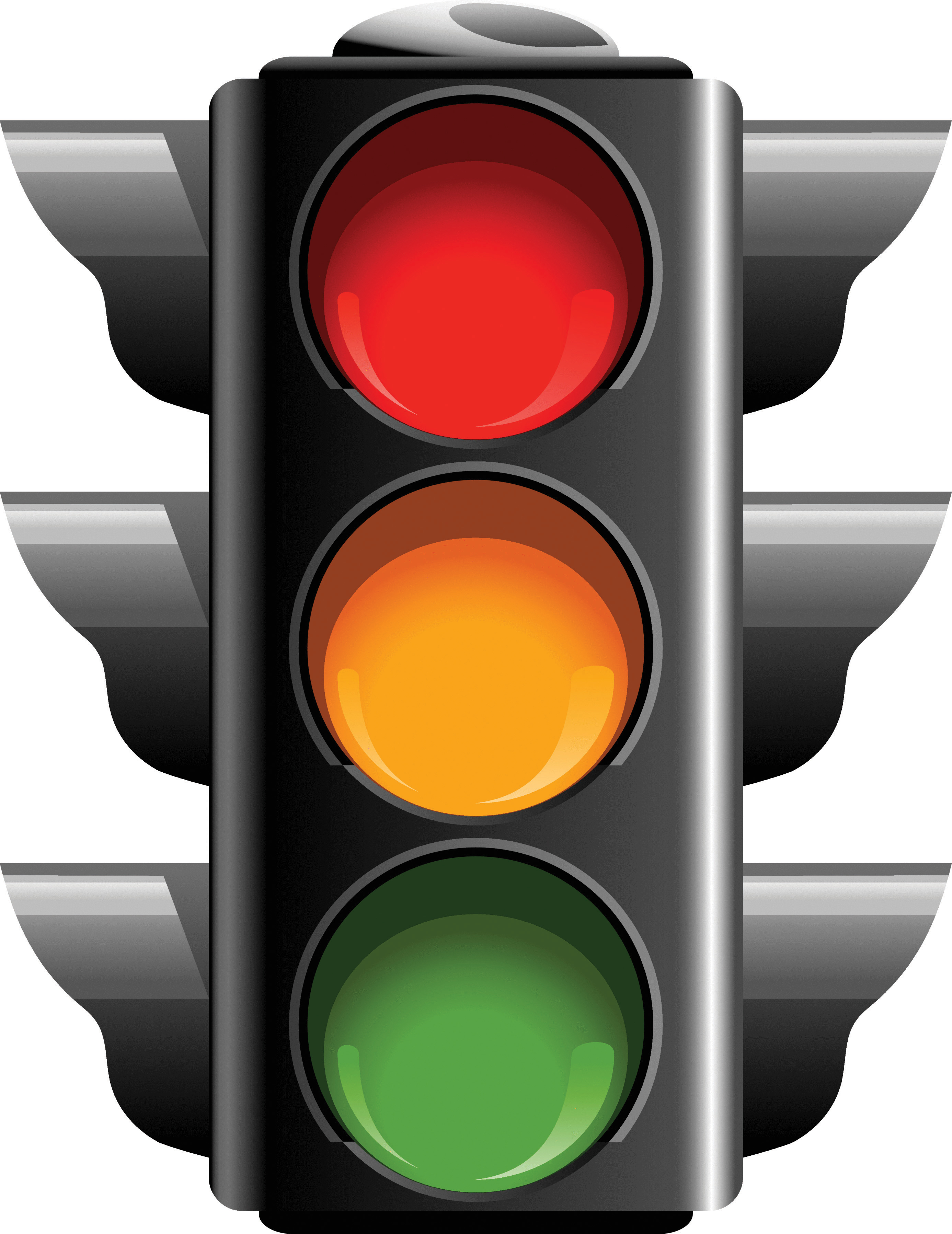 2773x3595 Drawing Stoplight Vector