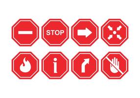 Stop Sign Free Vector Art 286x200 Stop Sign Free Vector Art