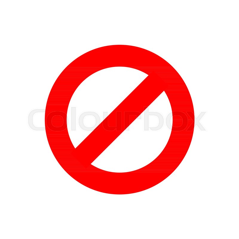 Stop Sign Vector Icon In Flat Style Stock Vector Colourbox 800x800 Stop Sign Vector Icon In Flat Style Stock Vector Colourbox