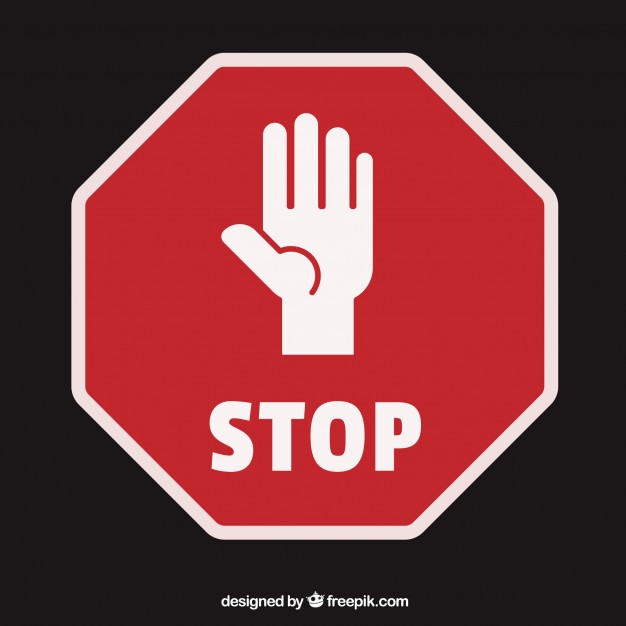 Open Palm Hand Silhouette Like Stop Sign Vector Free Download 626x626 Open Palm Hand Silhouette Like Stop Sign Vector Free Download