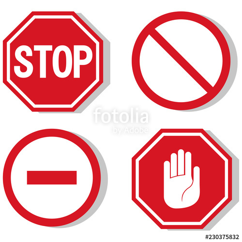 Stop Sign Vector Free at Vectorified.com | Collection of Stop Sign ...