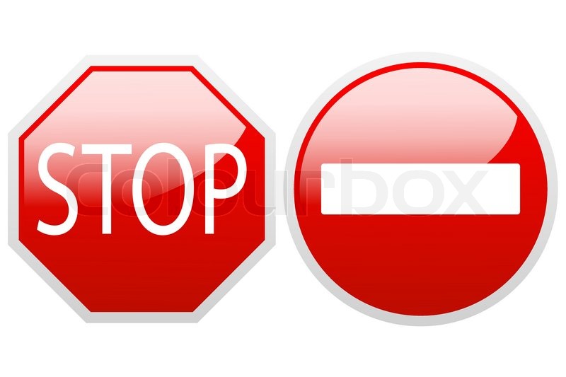 No Entry End Stop Vector Stock Vector Colourbox 800x533 No Entry End Stop Vector Stock Vector Colourbox