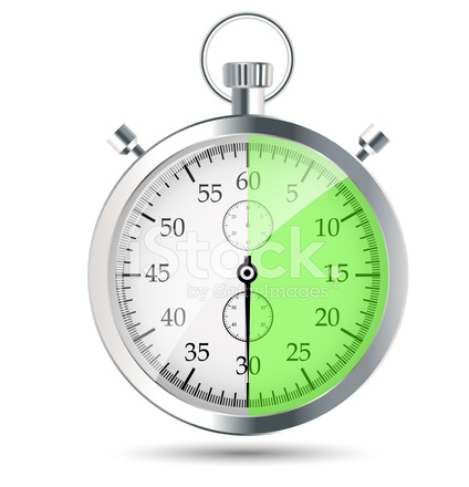 424x440 Stopwatch Vector Illustration Stock Vector