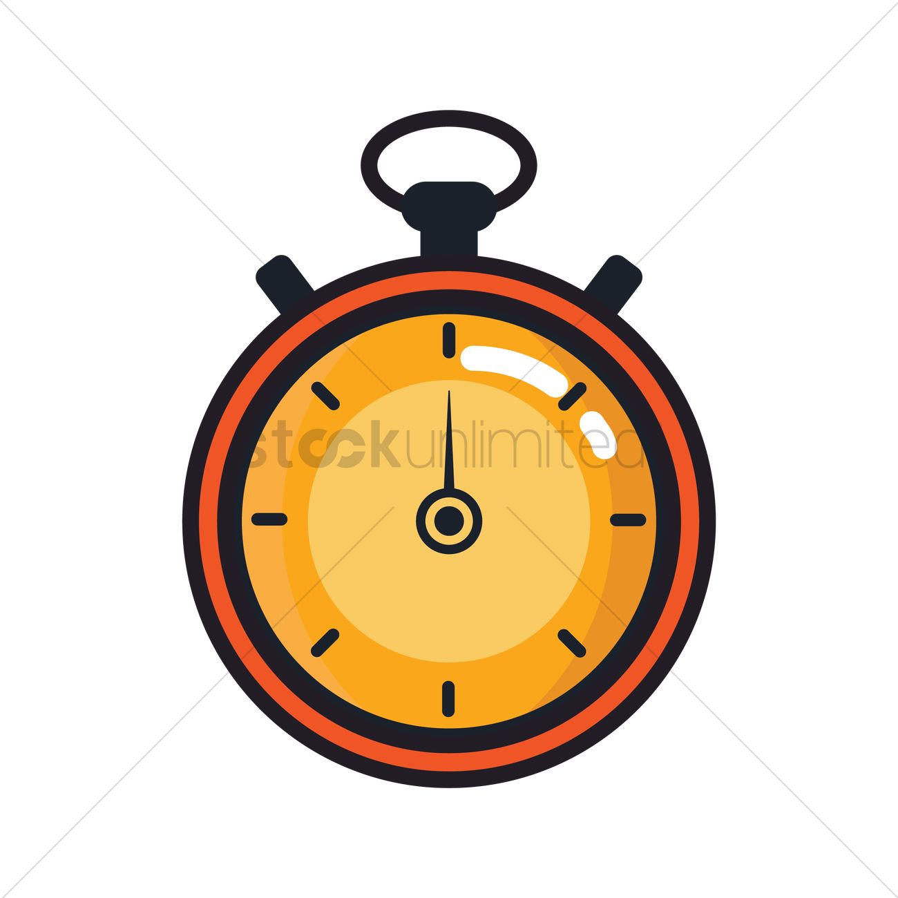 1300x1300 Stopwatch Vector Image