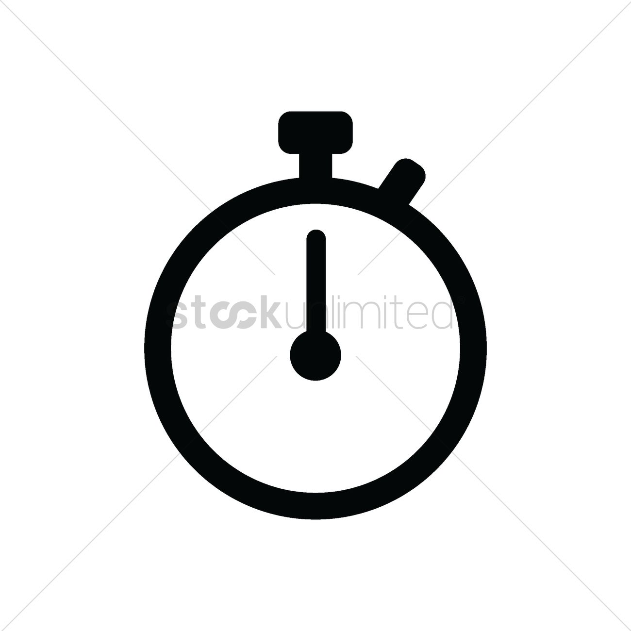 1300x1300 Stopwatch Vector Image