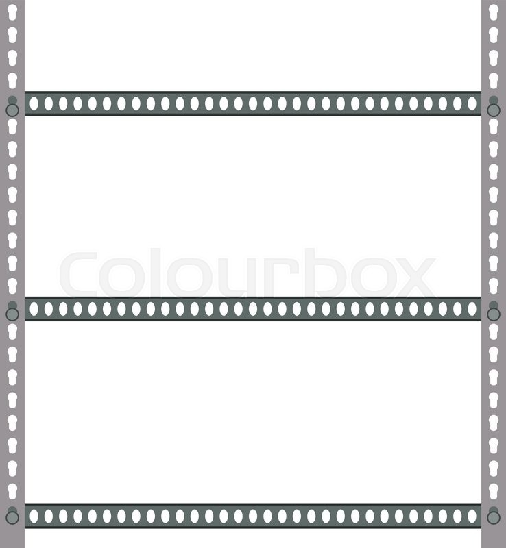 738x800 Empty Metallic Storage Shelves Stock Vector Colourbox