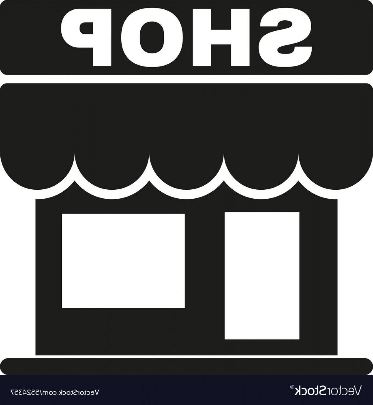 1196x1296 The Shop Icon Store Symbol Flat Vector Soidergi