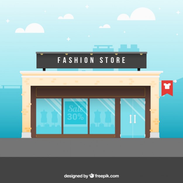626x626 A Fashion Store Vector Free Download