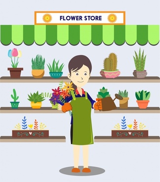 324x368 Store Free Vector Download