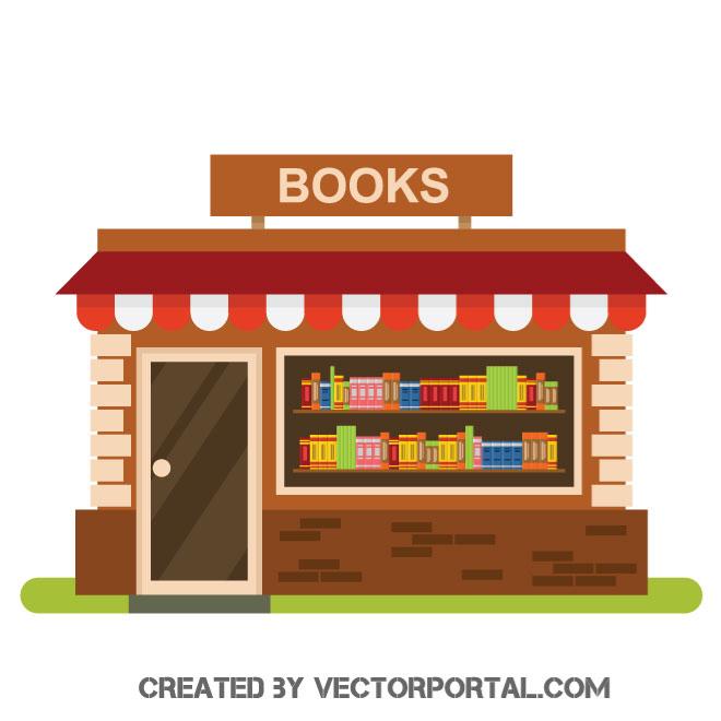 660x660 Book Store Vector Graphics