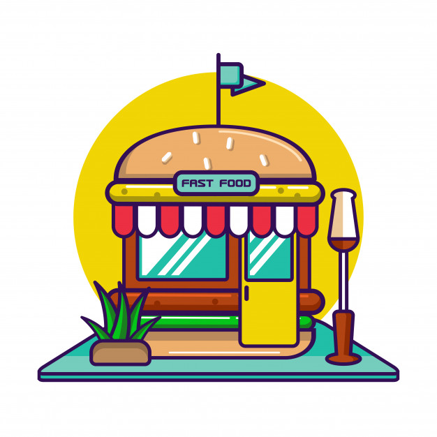 626x626 Storefront Vector Detailed Flat Design Vector Premium Download