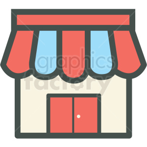 300x300 Storefront Vector Icon Clip Art Clipart Royalty Free Gif