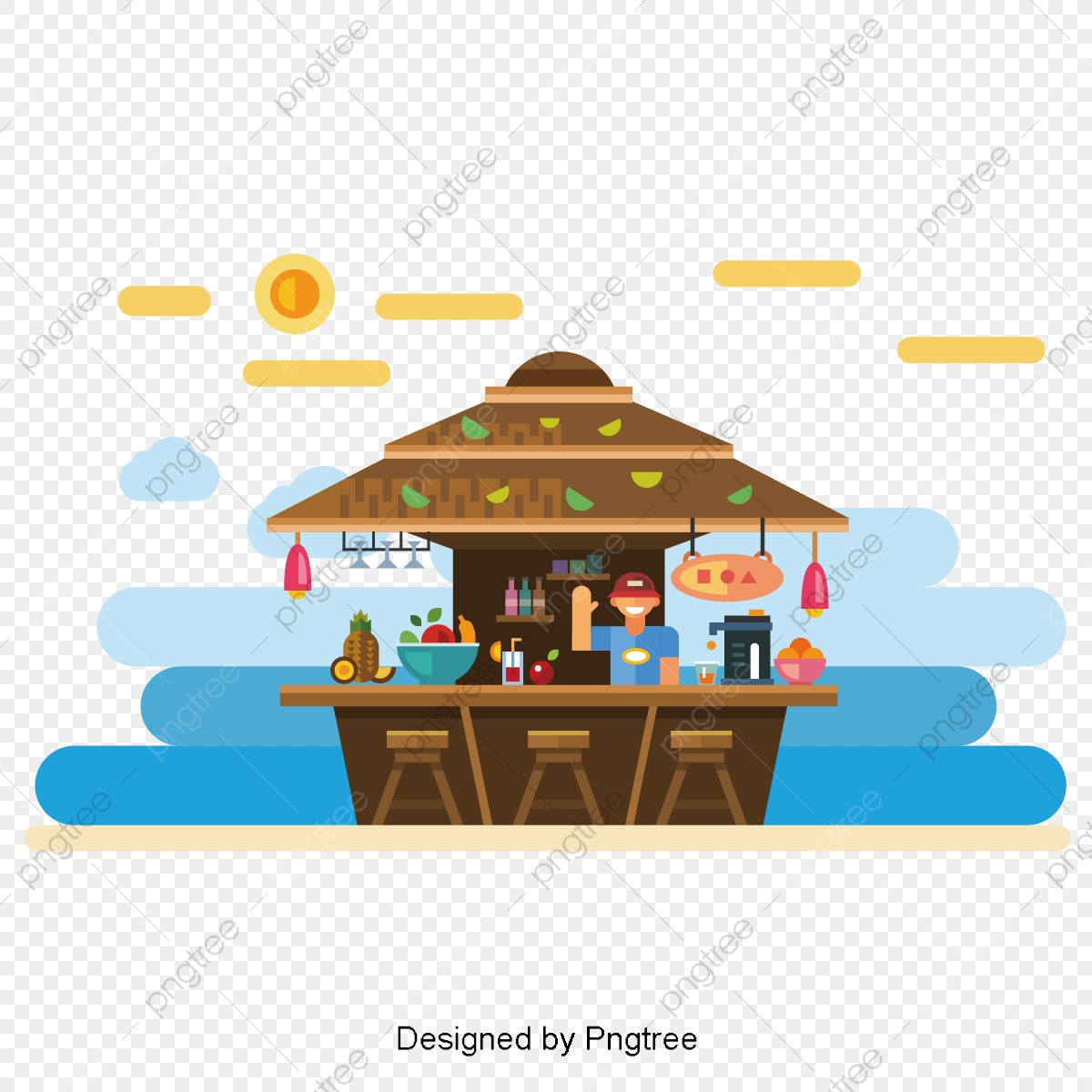 1200x1200 Convenience Store Storefront Vector Diagram, Cartoon Convenience