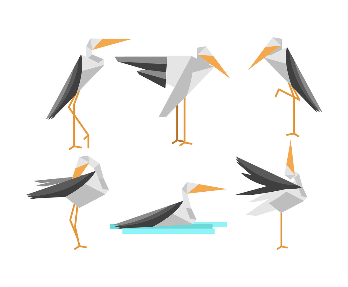 1136x936 White Stork Vector Vector Art Graphics