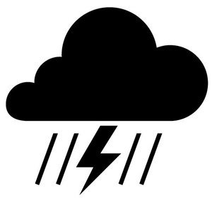 Storm Cloud Vector