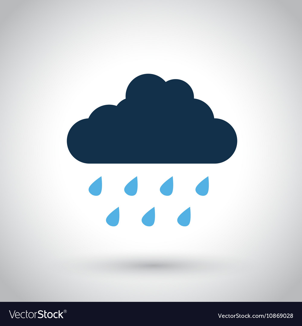 1000x1080 Rain Cloud Vector