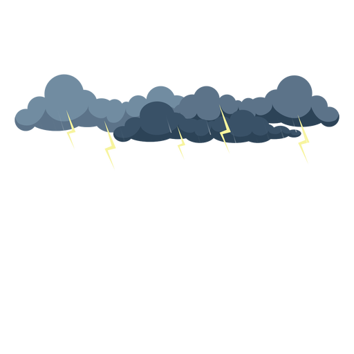 512x512 Thunder Storm Cloud Vector
