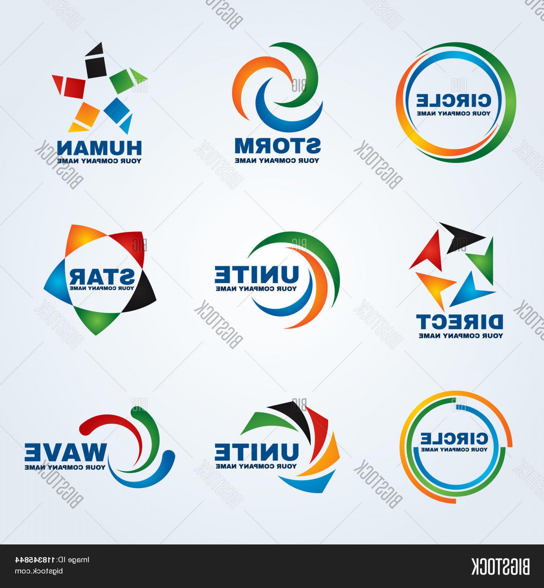 1800x1944 Stock Vector Circle Logo Storm Logo Human Logo Direct Logo Unite