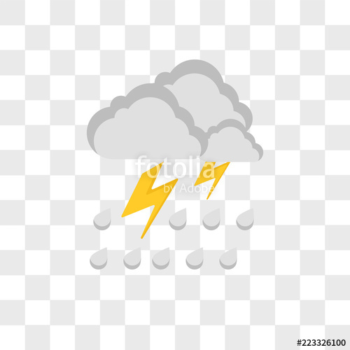 Storm Vector Icon Isolated On Transparent Background, Storm Logo 500x500 Storm Vector Icon Isolated On Transparent Background, Storm Logo