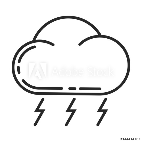 Storm Vector Icon 500x500 Storm Vector Icon