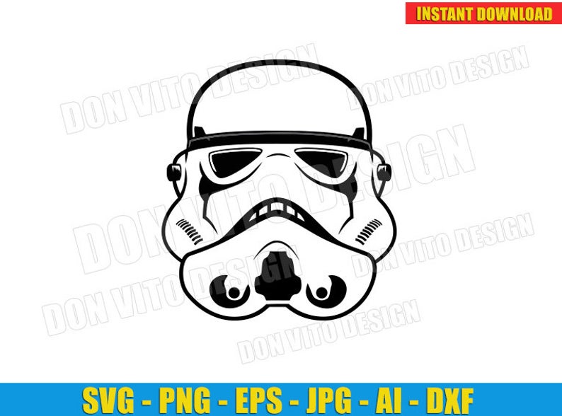 Stormtrooper Helmet Vector at Vectorified.com | Collection of ...