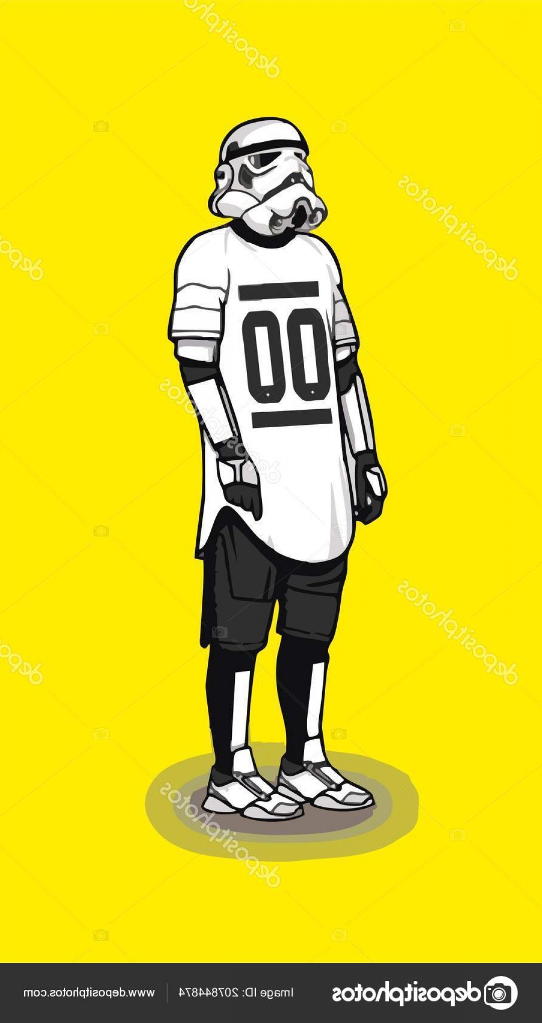 1080x2040 Stock Illustration Hip Hop Stormtrooper Vector Cqrecords