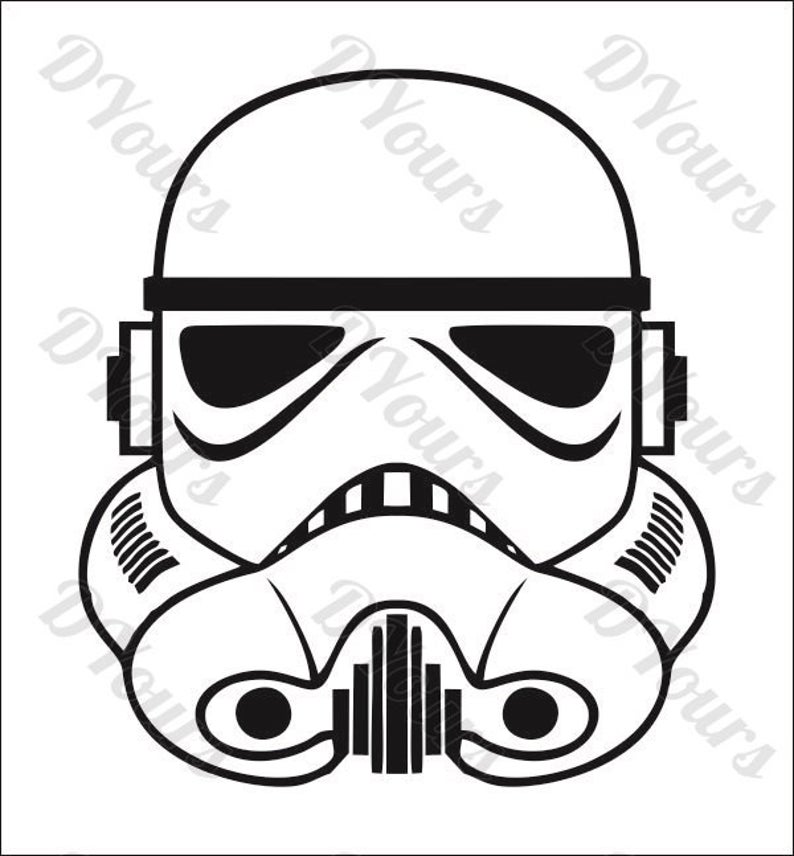794x856 Stormtrooper Star Wars Vector Model Dxf Cdr Pdf Png Etsy