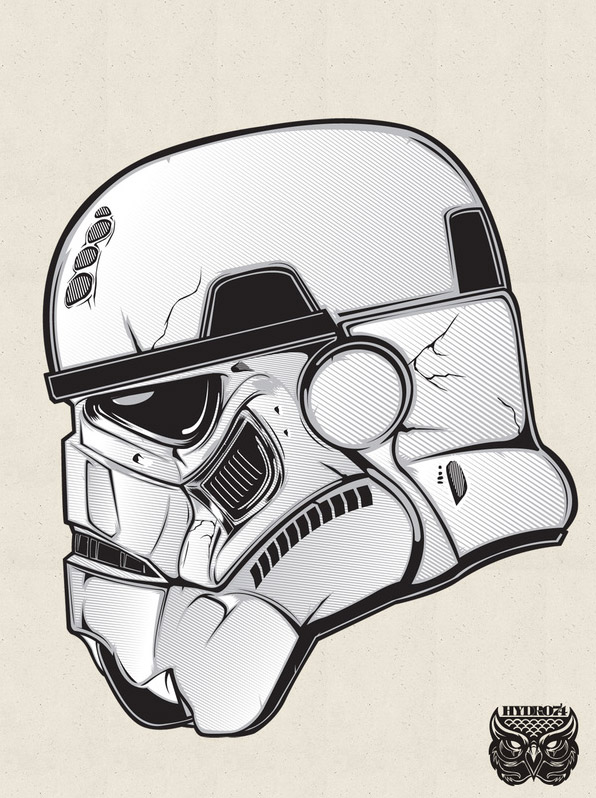 596x798 Amazing Star Wars Inspired Designs Illustrations