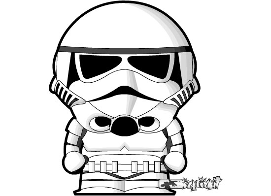 550x398 Stormtrooper Clipart