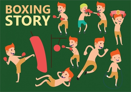 Boxers Vector Free Vector Download 521x368 Boxers Vector Free Vector Download