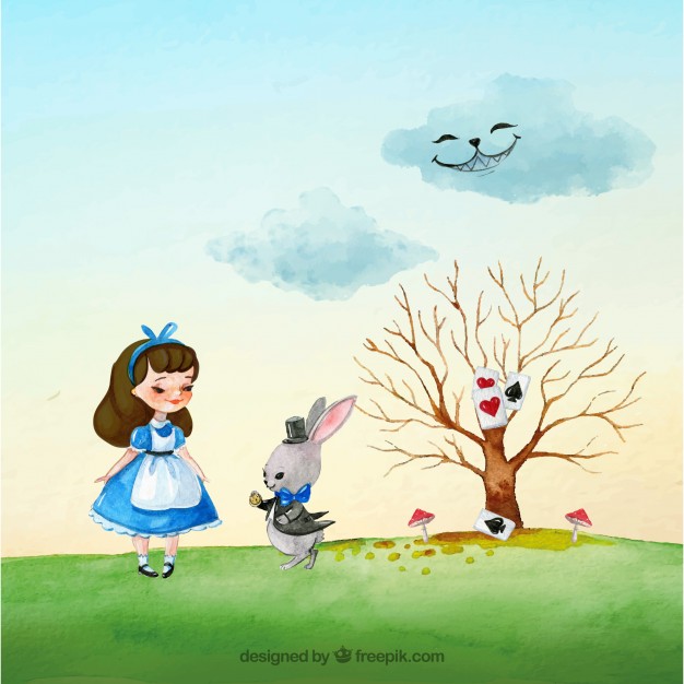 Fantasy Story Alice In Wonderland Vector Free Download 626x626 Fantasy Story Alice In Wonderland Vector Free Download