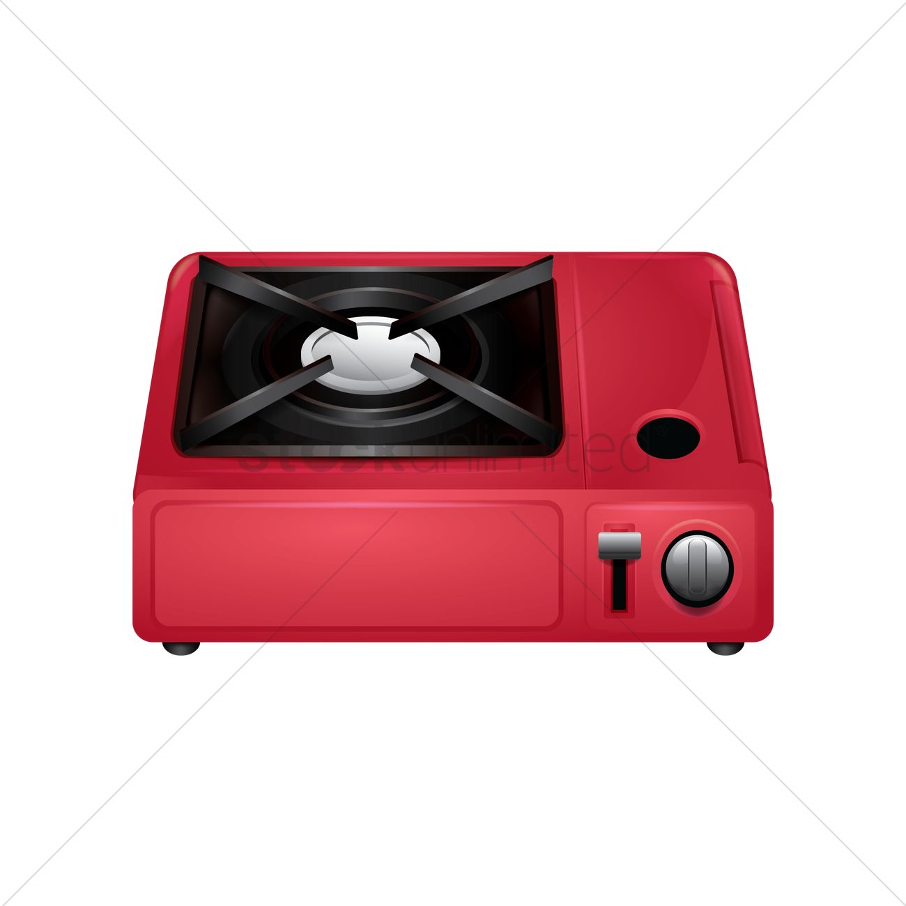 1300x1300 Portable Gas Stove Vector Image