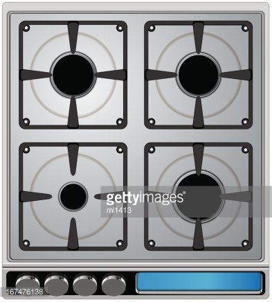 393x436 Stove Vector Premium Clipart
