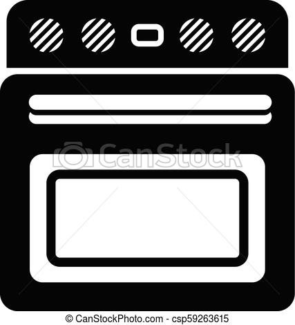 427x470 Stove Icon, Simple Style Stove Icon Simple Illustration Of Stove