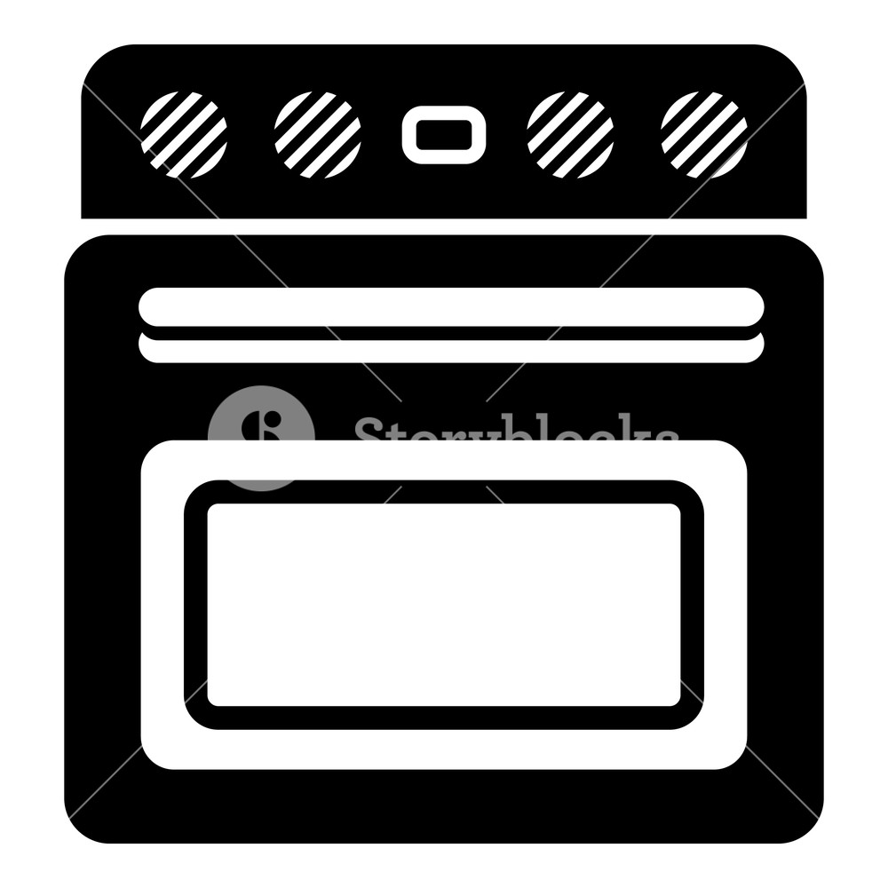 1000x1000 Stove Icon Simple Illustration Of Stove Vector Icon For Web