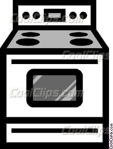 227x300 Symbol Of A Stove Vector Clip Art