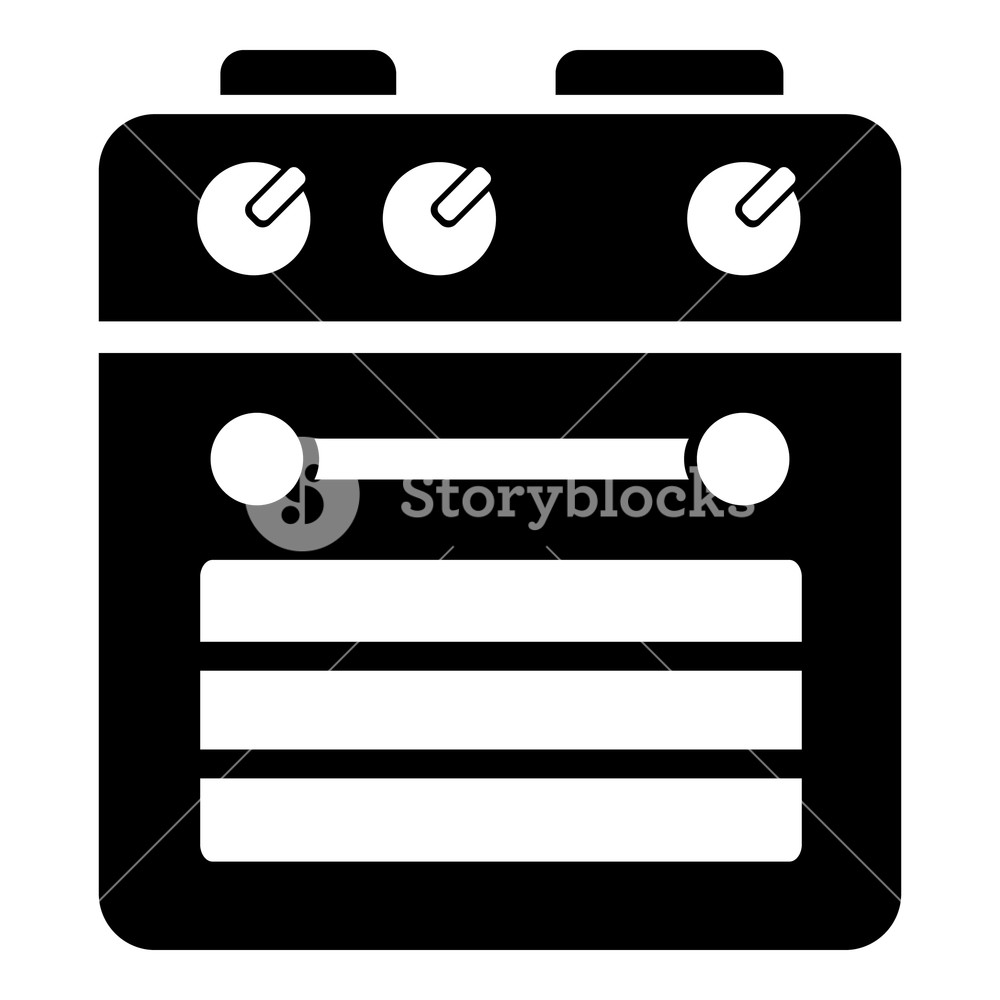 1000x1000 Electrical Stove Icon Simple Illustration Of Electrical Stove