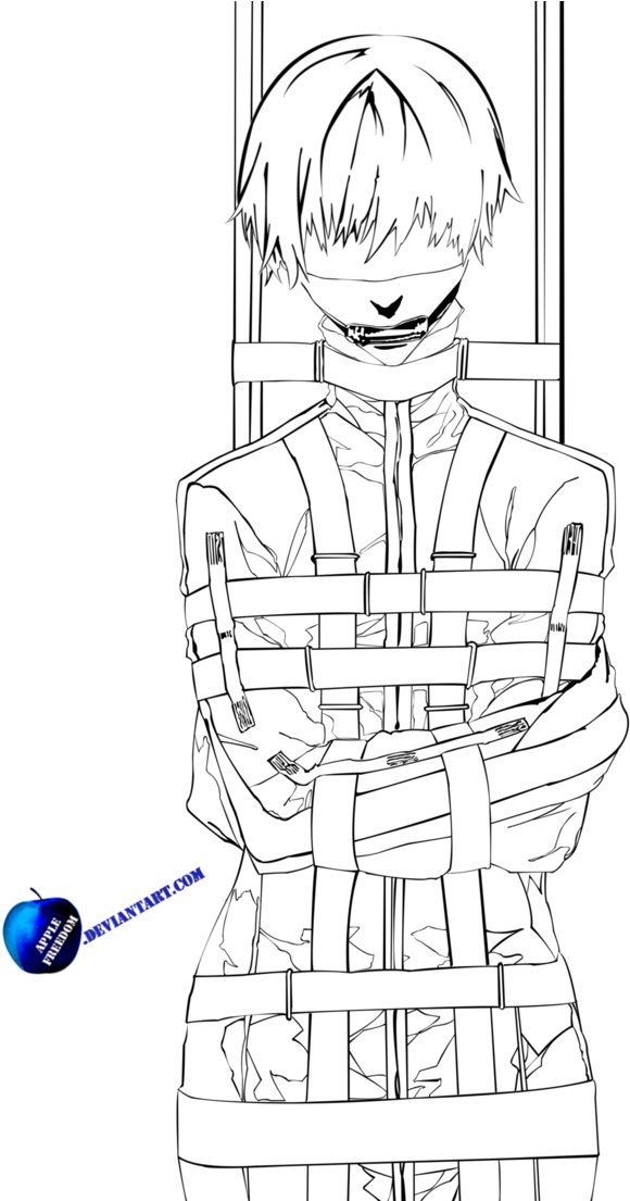 580x1105 Download Straitjacket Drawing Vector Transparent Download