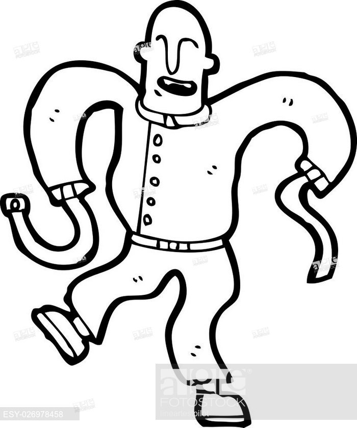 700x839 Cartoon Mad Man In Straight Jacket, Stock Vector, Vector And Low